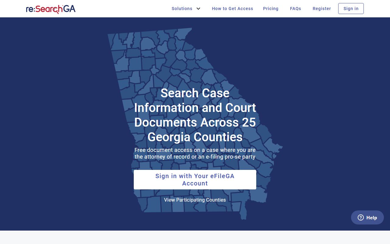 Lowndes County court records after arrest Georgia court search portal